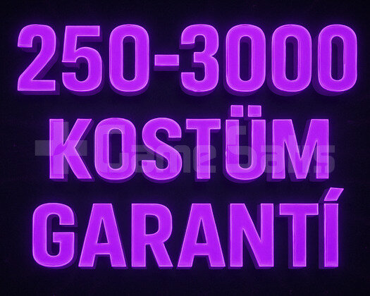 | DOPDOLU 250-3000 KOSTÜM GARANTİ