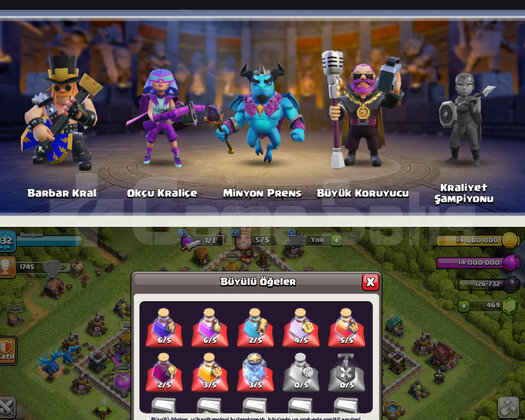 |TH 12| FULL KOSTÜMLÜ MAX + MAX DOPDOLU COC HESAP