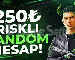 250 TL PUBGM RANDOM HESAP