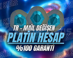 TR / PLATİN + MAİL DEĞİŞEN + GARANTİLİ