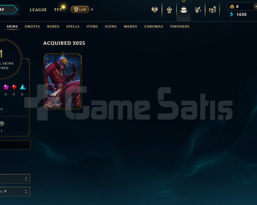 EUW Unranked | 1 Kostüm - 20 Hero | LoL Hesap