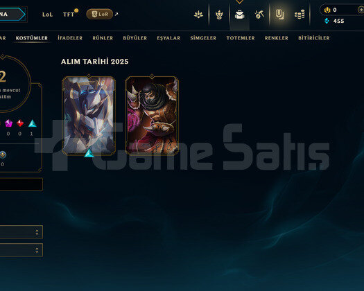 TR Unranked | 2 Kostüm - 21 Hero | LoL Hesap