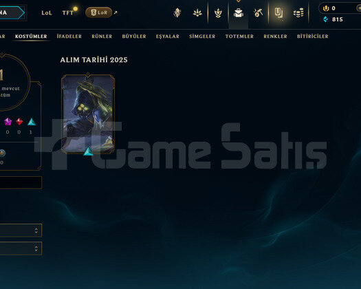 EUW Unranked | 1 Kostüm - 22 Hero | LoL Hesap