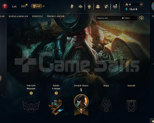 EUW Unranked | 29 Hero - 16K Mö | Dereceli Hazır