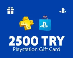 Playstation Gift Card 2500 TRY
