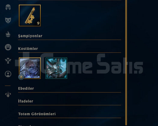 EUW Unranked | 3 Kostüm - 38K Mö | Dereceli Hazır