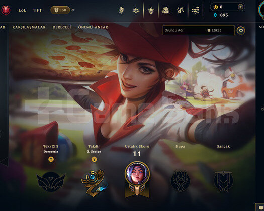 EUW Unranked | 1 Kostüm - 26 Hero | Dereceli Hazır