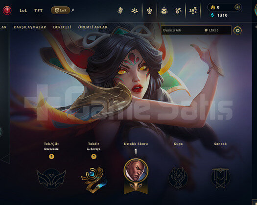EUW Unranked | 1 Kostüm - 21 Hero | Dereceli Hazır