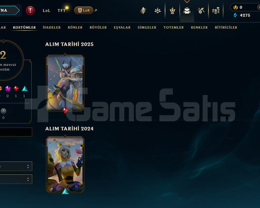 EUW Unranked | 2 Kostüm - 21 Hero | Dereceli Hazır