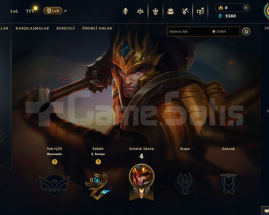EUW Unranked | 1 Kostüm - 28 Hero | Dereceli Hazır
