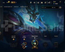 EUW Unranked | 1 Kostüm - 9K Mö | LoL Hesap