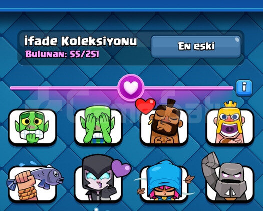 CLASH ROYAL 8700 KUPA 7 EVRİMLİ HESAP