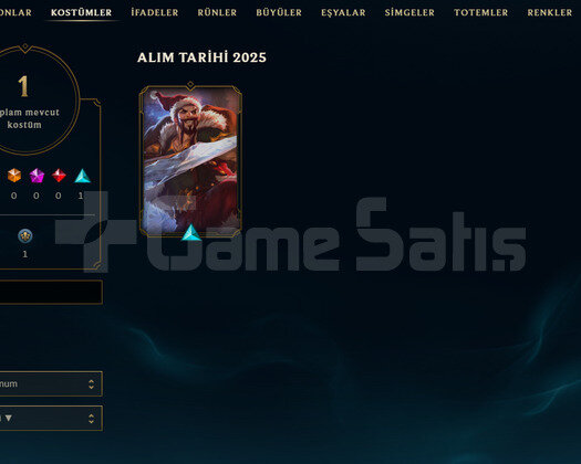 TR Unranked | 1 Kostüm - 22 Hero | LoL