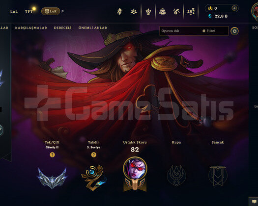 TR Silver 2 | 2 Kostüm - 36 Hero | RANKED READY!