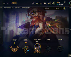 TR Gold 4 | 1 Kostüm - 22 Hero | RANKED READY!