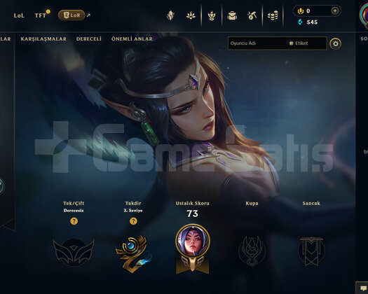 TR Unranked | 2 Kostüm - 55 Hero | LoL