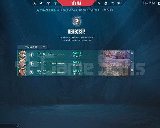 unraked freshh high mmr +20 lwl smurfluk