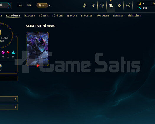 EUW Unranked | 1 Kostüm - 26 Hero | LoL Hesap