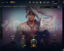 EUW Unranked | 1 Kostüm - 31K Mö | Dereceli Hazır