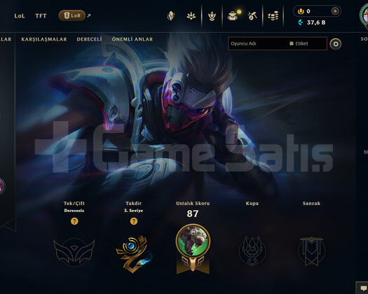 TR Unranked | 1 Kostüm - 10 Hero | LoL