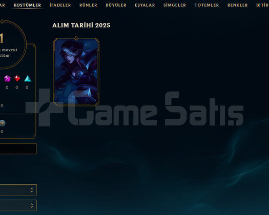 EUW Unranked | 1 Kostüm - 16,8K MÖ | LoL