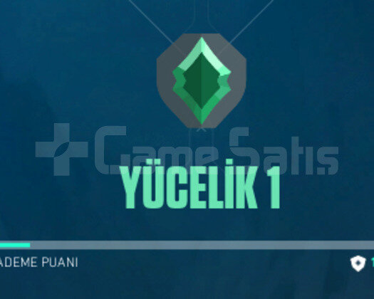 Yeni Sezon Yücelik 1 Çok Yüksek MMR Hesap