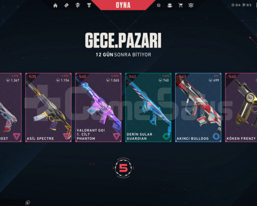 Full Vandal + Skinli Valorant Hesabı | Champ