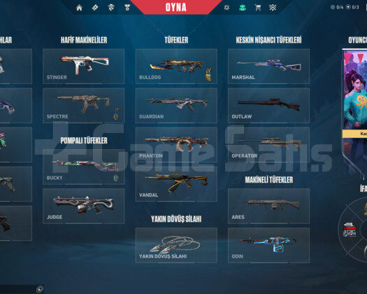 Full Vandal + Skinli Valorant Hesabı | Champ