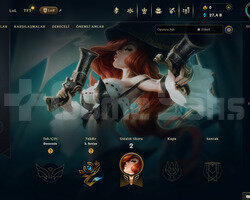 EUW Unranked | 21 Hero - 30K Mö | LoL Hesap