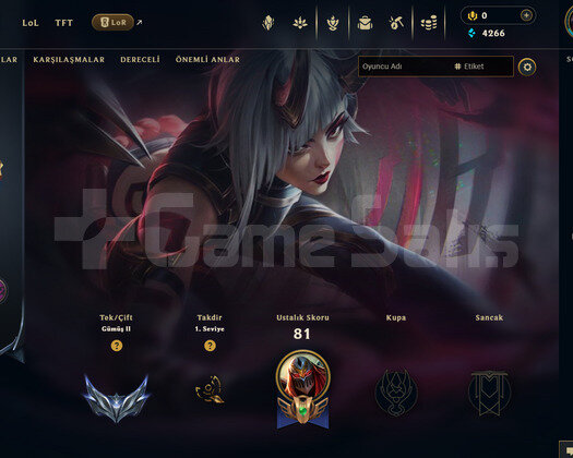 EUW Silver 2 | 12 Kostüm - 48 Hero | LoL Hesap
