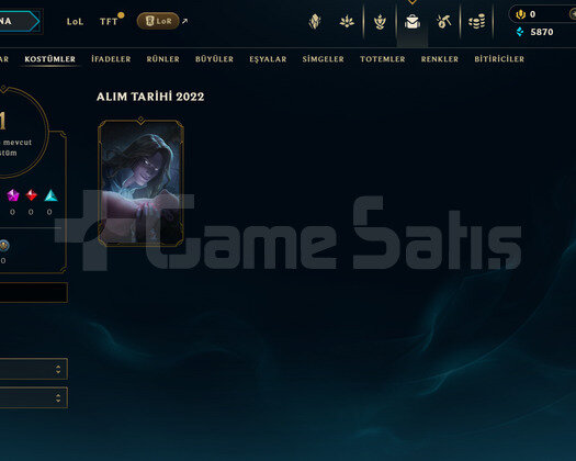 EUW Unranked | 1 Kostüm - 21 Hero | LoL Hesap