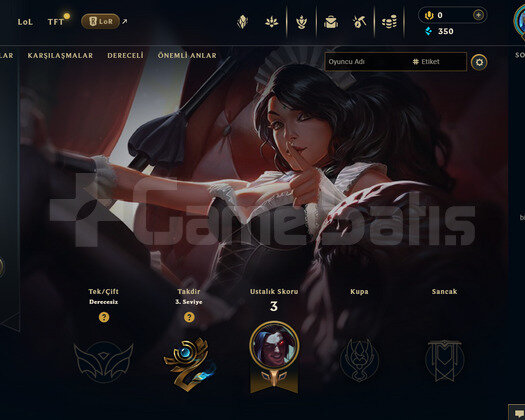 EUW Unranked | 1 Kostüm - 24 Hero | LoL Hesap