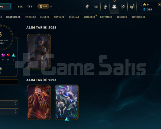 TR DEMİR 2 S13 HESABI 3 KOSTÜM
