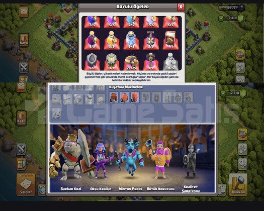 |TH 12| FULL KOSTÜMLÜ + 2400 TAŞ + MAX + MAX HESAP