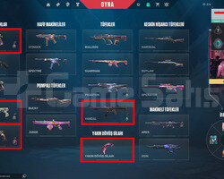 VCT 2025 KARAMBİT//BOL SKİNLİ//SMURFLUK ACC!!!