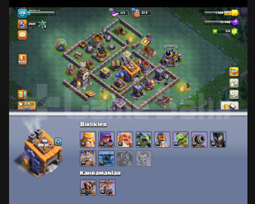 |TH 13| 178 LEVEL + MAX + MAX DOPDOLU COC SINIRLI