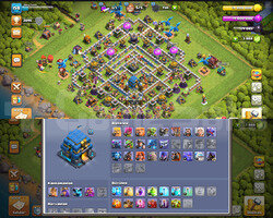 |TH 12| 3800 TAŞ + 158 SEVİYE + 7 SEVİYE KLAN +MAX