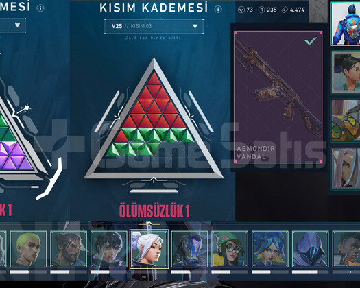 PEAK İMMO 1//SKİNLİ SMURFLUK ACC!!