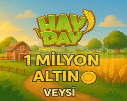 1 MİLYON ALTIN HAY DAY