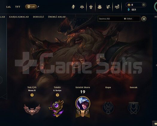 EUW Bronz 2 | 1 Kostüm - 46 Hero | RANKED READY!