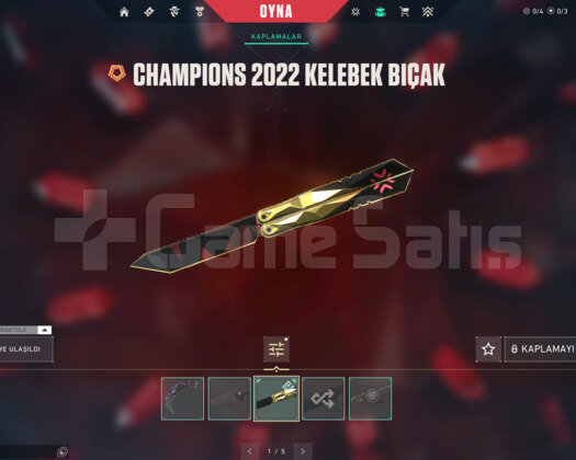 TR | CHAMPIONS KELEBEK/YAĞMACI KARAMBİT MAİL HESAP