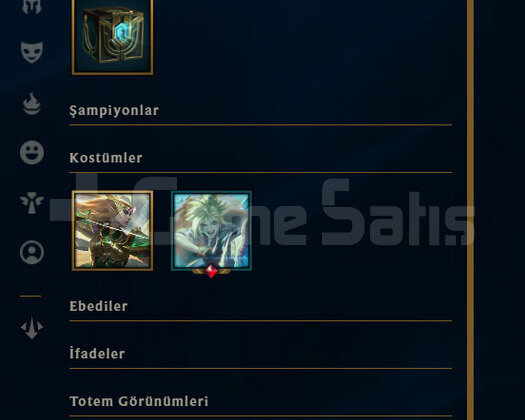 TR Demir 1 | 7 Kostüm - 31 Hero | LoL Hesap