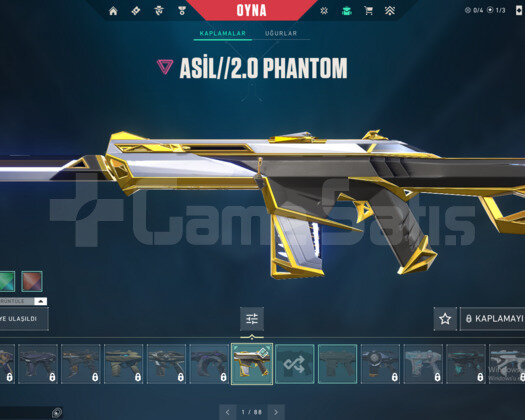 #MAİLLİ #TR 43 SKİNS ASİL PHANTOM KATANA