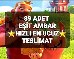 89 ADET EŞİT AMBAR