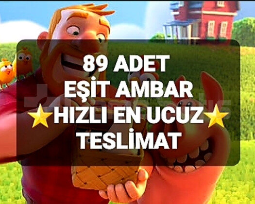 89 ADET EŞİT AMBAR