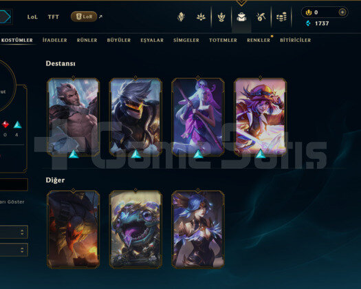 GEÇEN SEZON PLAT / DERECELİ HAZIR / EUW