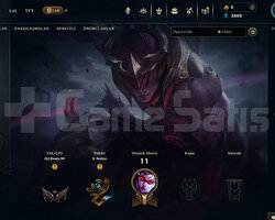 TR Demir 3 | 5 Kostüm - 30 Hero | LoL Hesap