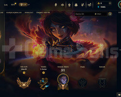 TR Gold 3 | 4 Kostüm - 32 Hero | LoL Hesap