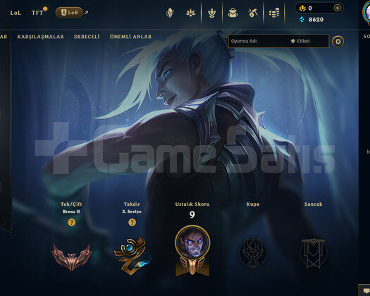TR Bronz 2 | 3 Kostüm - 29 Hero | LoL Hesap