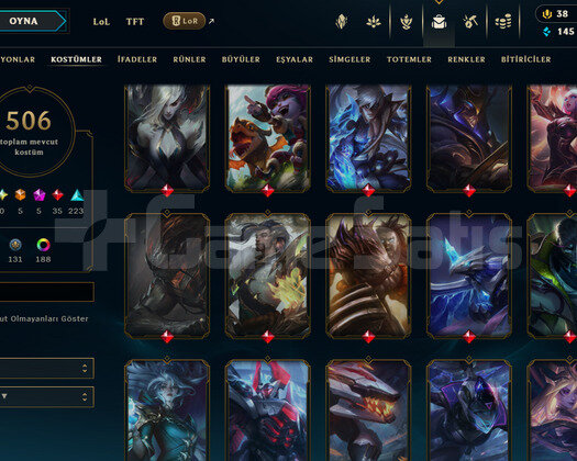 647 LEVEL / 506 SKIN / FULL HERO / +MAIL / ELMAS 3